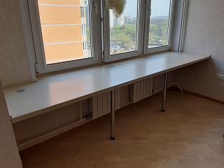 Подоконник-барная стойка из акрилового камня Staron Kernel PK843