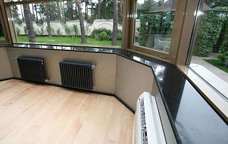 Эркерный подоконник из акрилового камня Staron Mosaic Nimbus QN 287